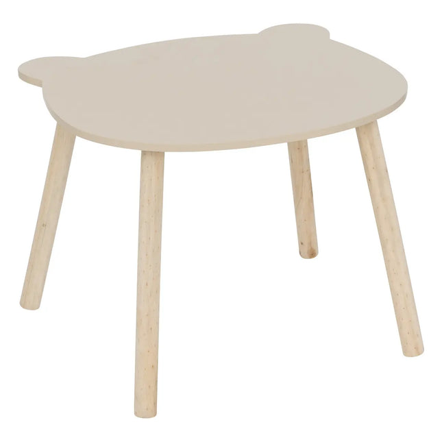 Mesa infantil "Douceur" beige D60cm - 174318A