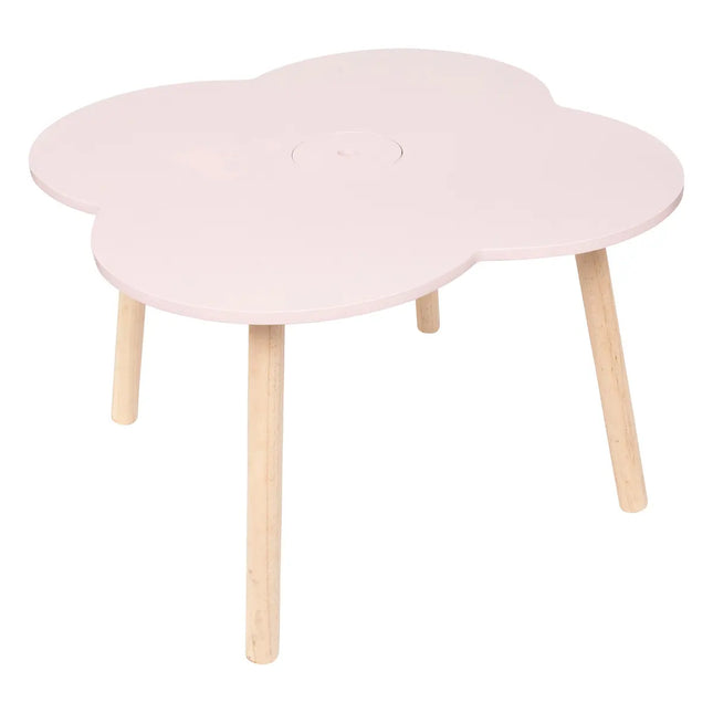 Mesa infantil "Ally" rosa 51x51x40cm - 174318B