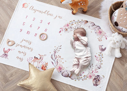 Manta de hitos para bebé 120x80cm - 174343A