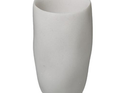 Vaso de baño de resina blanca "Indo" - 174583