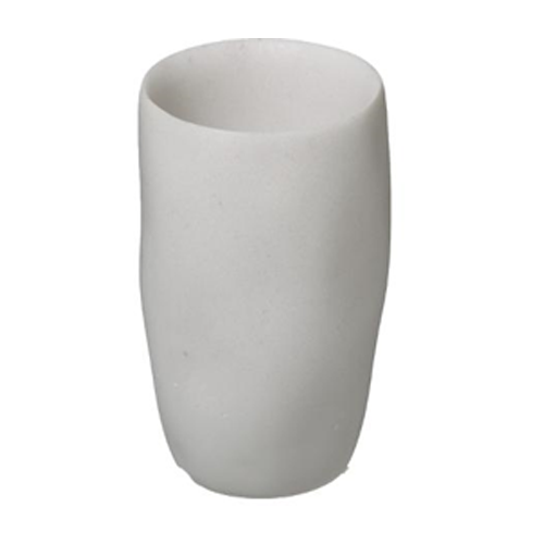 Vaso de baño de resina blanca "Indo" - 174583