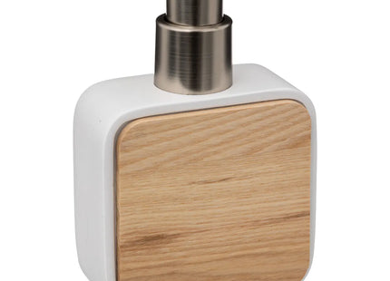 Distribuidor de jabón “Naturéo” de resina blanco - 174612A