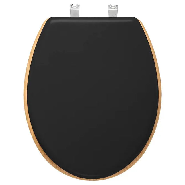 Asiento de inodoro de madera negra "Modern Color" - 174669B