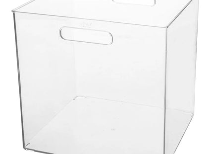 Caja 31x31cm "Selena" transparente - 174676