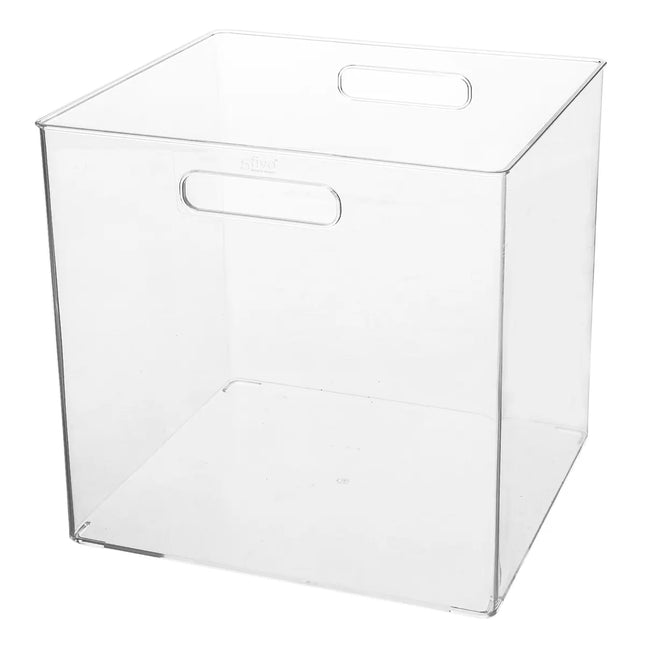 Caja 31x31cm "Selena" transparente - 174676
