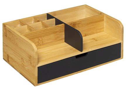 Organizador de compartimentos con 1 cajón antracita negro - 174687B