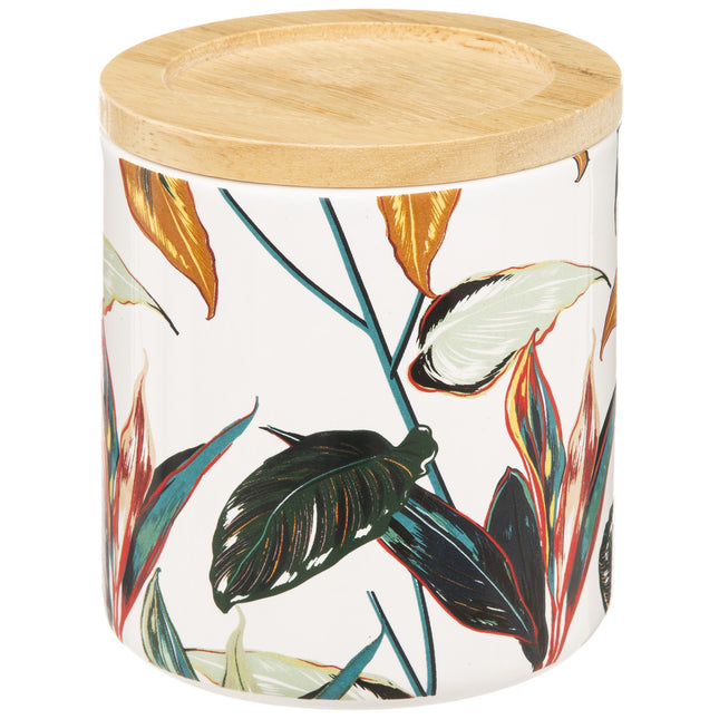 Pote de algodón de cerámica "Palawan" -  174700B