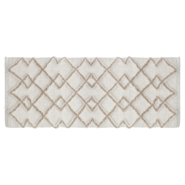 Alfombra de baño "Étnica" de algodón  50x120 pardo - 174714A