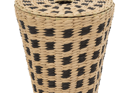 Cesta de baño 7L Negro y Beige  "Terra" - 174733