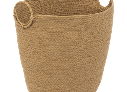 Cesta de ropa natural con asas - 174744