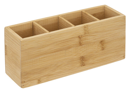 Organizador con 4 compartimentos en Bambú - 174752