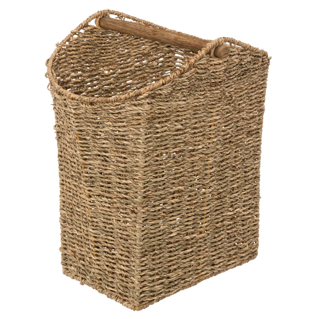 Cesta para papel con reserva "Vannerie" - 174757