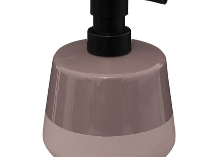 Dispensador de jabón o loción "Mayaj" cerámica duna 440ml - 174765C