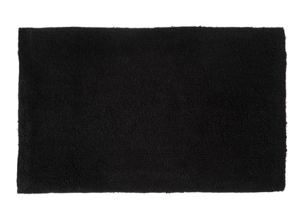 Alfombra de baño reversible 50x80cm en algodón negro - 174858B