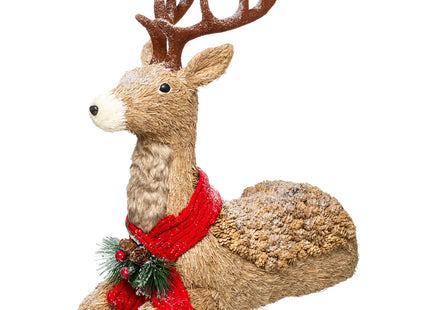 Reno sentado sobre pinos L56cm - 176234