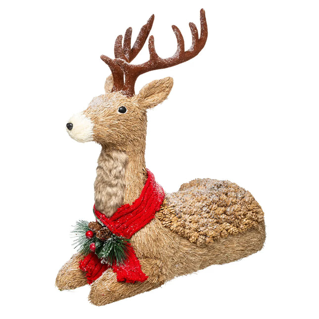 Reno sentado sobre pinos L56cm - 176234