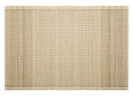 Individuales "Eclat" en bambú 45x30 beige - 176909D