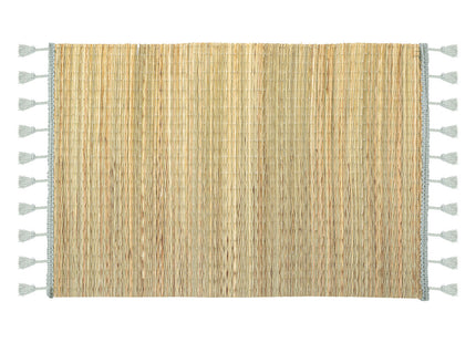 Individual 45x30 con Pompones verde - 176913C