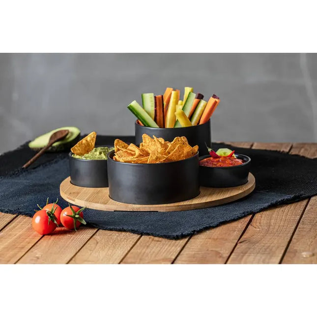 Set de aperitivos de 5 piezas "Madera moderna" - 176917