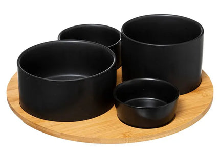 Set de aperitivos de 5 piezas "Madera moderna" - 176917