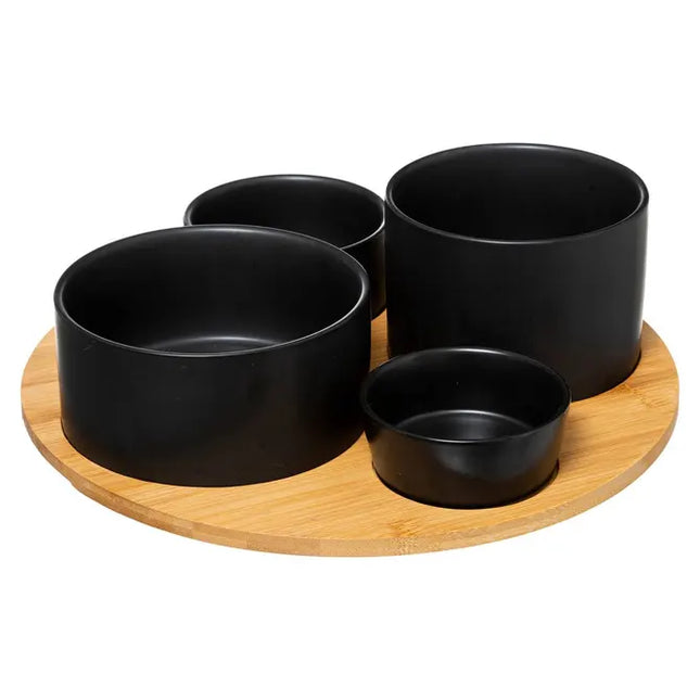 Set de aperitivos de 5 piezas "Madera moderna" - 176917