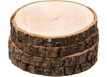 Set de 4 posavasos "Bark" D10cm - 176918