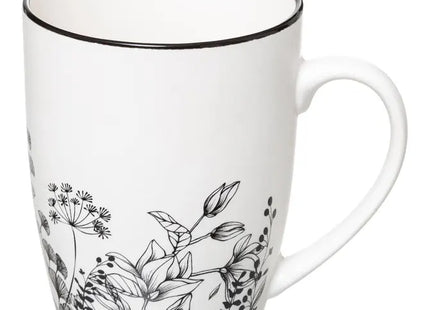 Taza M "Floral Blanco" 340ml - 176943A