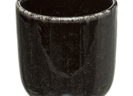 Taza espresso en loza "Terra" 10cl negro - 176951B