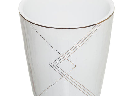 Taza espresso "Hotel" de porcelana blanca 11cl - 176972