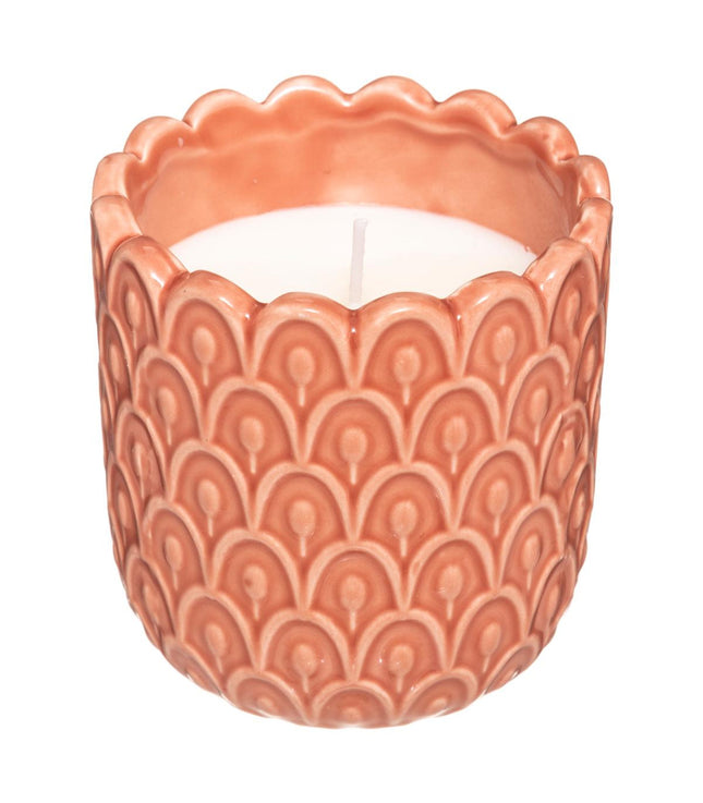 Vela perfumada de cerámica "Folk" 160g - 178324