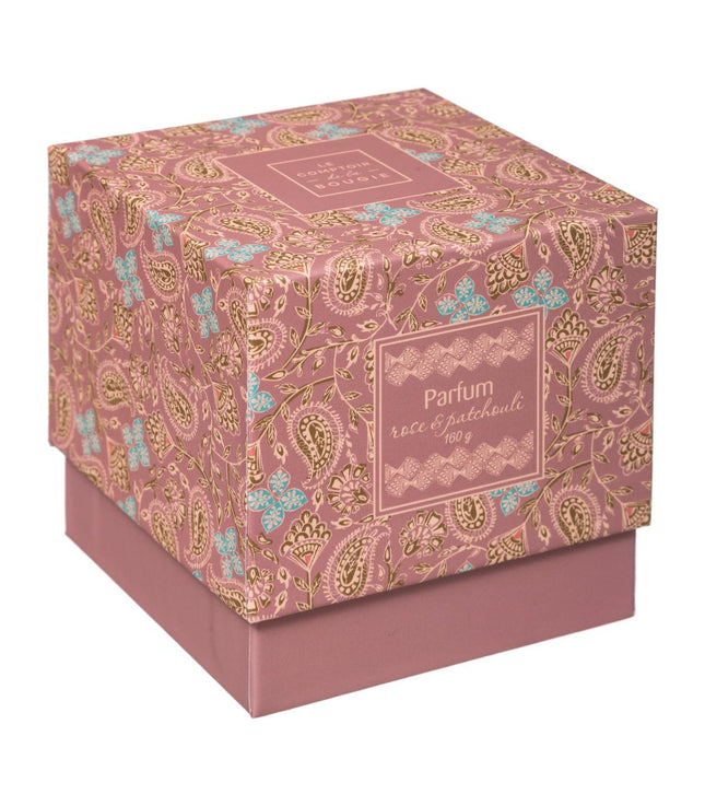 Vela perfumada de cerámica "Folk" 160g - 178324