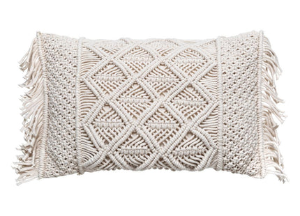 Almohada de algodón macramé 30x50 - 178520