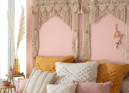 Cortina de hilo de algodón macramé 90x200 - 178521