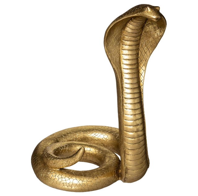 Serpiente cobra dorada A37cm - 178774