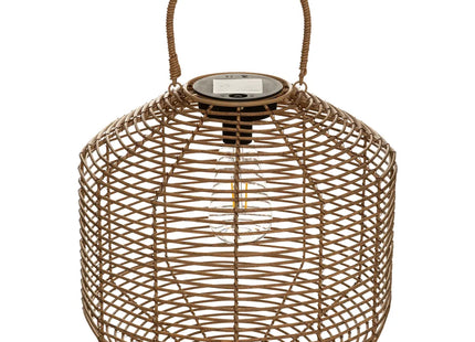 Velador "Solar" de mimbre D30cm - 178903