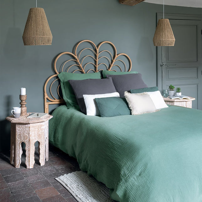 Cabecero "Aoni" de ratán L160cm - 179010