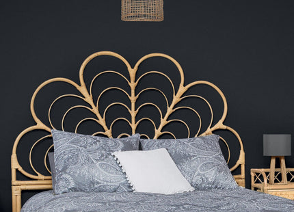 Cabecero "Aoni" de ratán L160cm - 179010