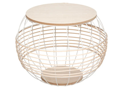 Mesa nido "Juline" blanca D41cm PM - 179126