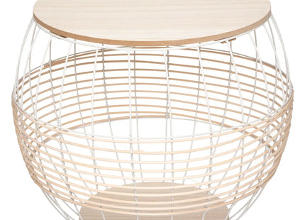 Mesa nido "Juline" blanca D50cm GM - 179126