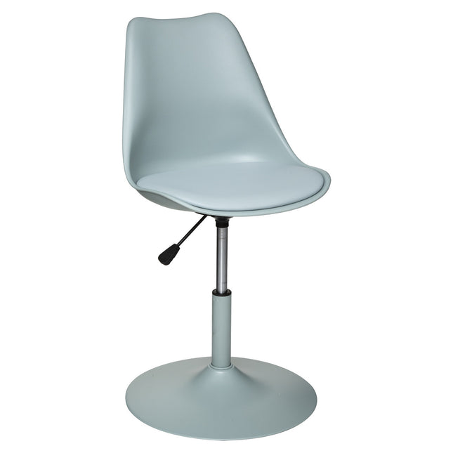 Silla "Aiko" regulable en altura verde celadón - 179170B