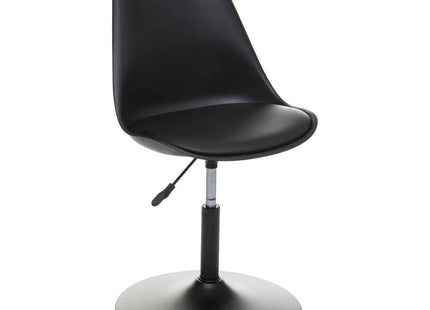 Silla "Aiko" regulable en altura negro - 179170C