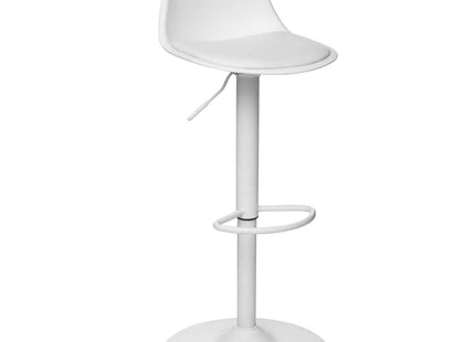 Silla "Aiko" regulable en altura blanca - 179171A