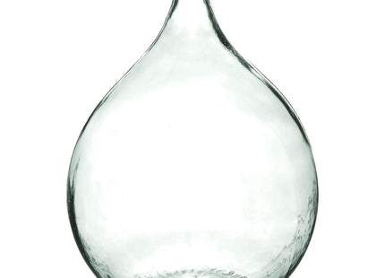 Florero "Dame Jeanne" A56cm de vidrio reciclado Transparente - 179203A