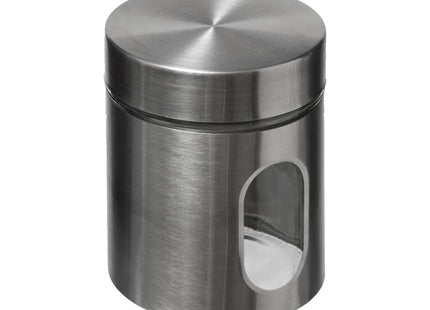 Pote de vidrio y acero inoxidable 0,6 L - 179617