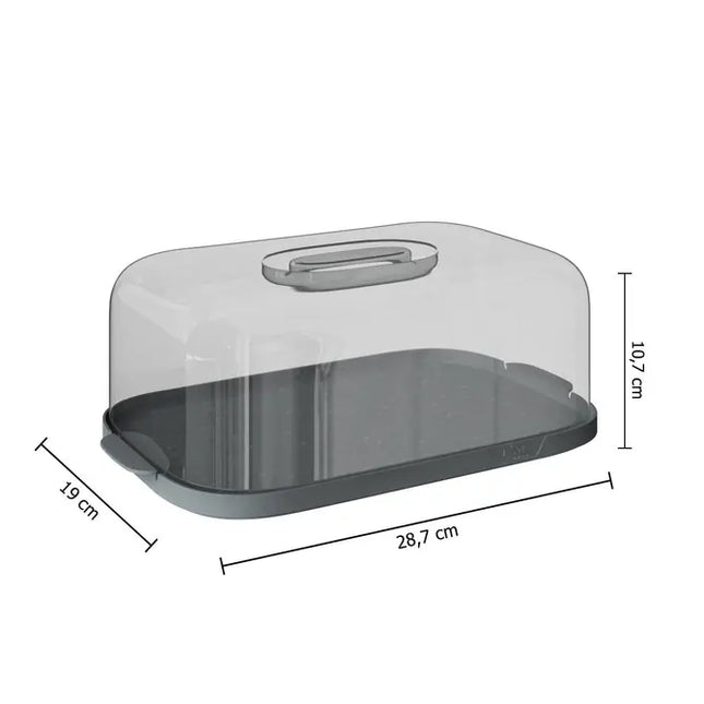 Caja de queso gris "Fresh Eat" - 179678