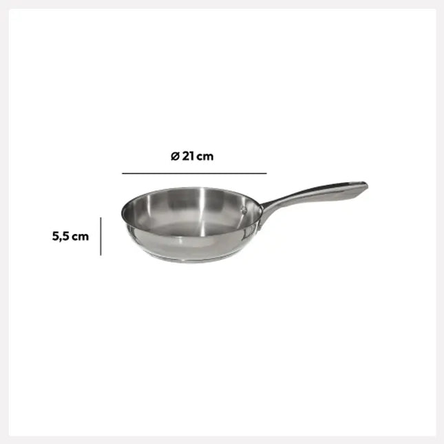 Sartén "Resilience" de acero inoxidable D20 cm - 179703