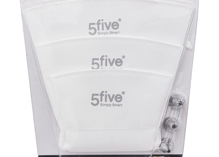 Set de 3 mangas pasteleras de acero inoxidable y reutilizables - 179751