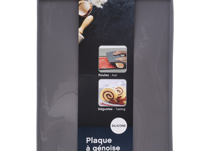 Plato de bizcocho de silicona gris - 179755