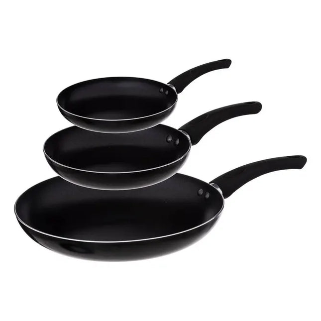 3 sartenes de aluminio de 20/24/28 cm  - 179792
