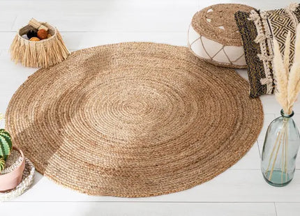 Alfombra de yute "Natura" diámetro 120cm - 181000
